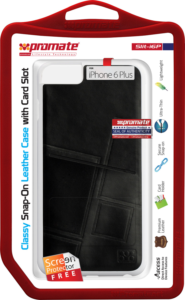 Чохол для iPhone Slit-i6P Black (slit-i6p.black), фото 1