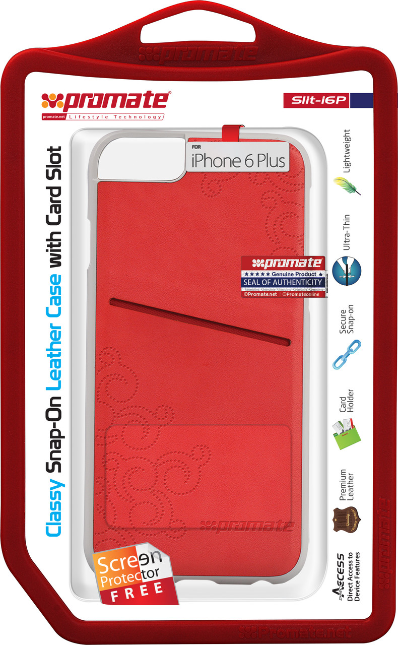 Чохол для iPhone Slit-i6P Red (slit-i6p.red)