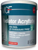 Аква-емаль для опалювальних приладів MGF RADIATOR ACRYLFARBE 0.75 л