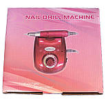 Фрезерний апарат Nail Master 45000 обертів , 65 вт червоний, фото 5