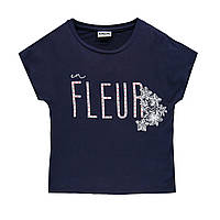 Футболка для дівчинки Mek 191MIFN004-286 синій 152-170