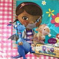 Серветка святкова паперова Маленький лікар Плюшева