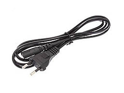 Шнур мережевий, 1,2 м, чорний