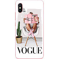 Силіконовий чохол для Xiaomi Redmi S2 з картинкою Vogue