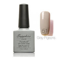 Сірий гель-лак - б/у