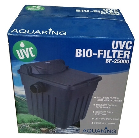 Проточный фильтр AquaKing Bio Filterbox BF-25000 с УФ-лампой 18 Вт (для пруда до 25000л) - фото 5 - id-p898828507