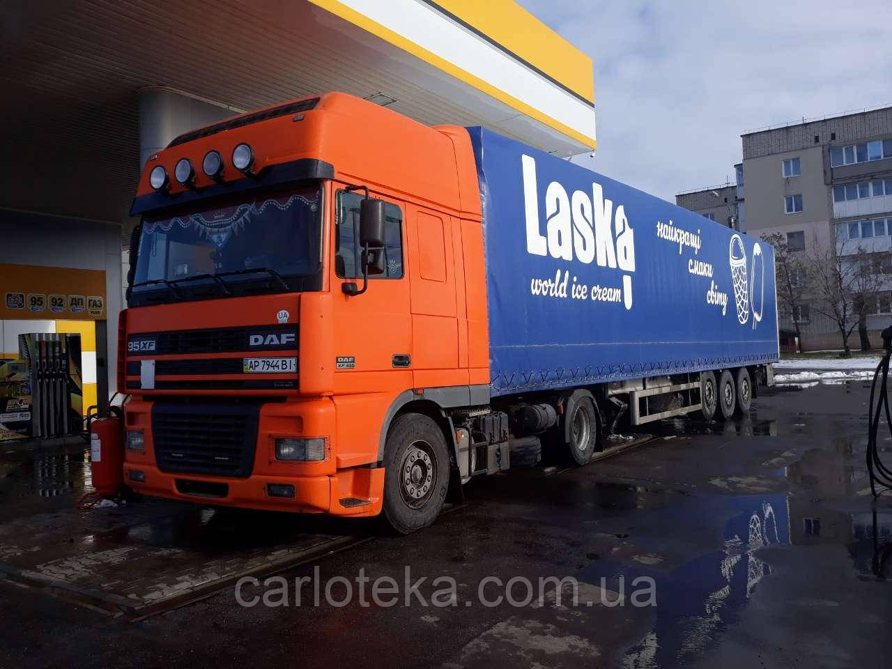 Тент на напівпричіп мішок
