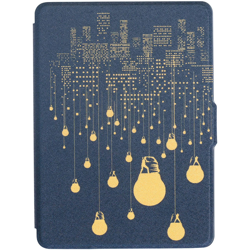 Обкладинка Slimline Print для Amazon Kindle 6 2016 City Lights, фото 1
