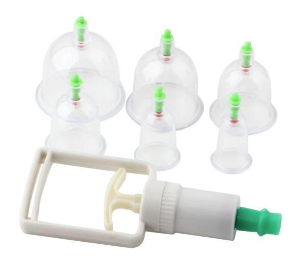 Набір вакуумних чаш 6 шт., фото 1