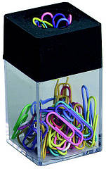 Магнітна підставка з набором кольорових скріпок ALCO