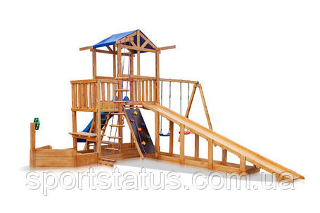Детская площадка - Капитан с зимней горкой Babyland-13, фото 2