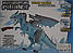 Дракон RS6158, 47 см, пульт керування, пропускає пару, ходить, рухає головою. Синій колір., фото 7