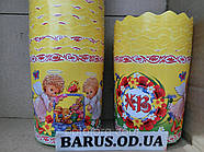 Паперові форми для випікання оптом 70*65 Ангелочки, фото 2