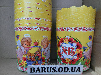 Паперові форми для випікання оптом 130*85 Ангелочки