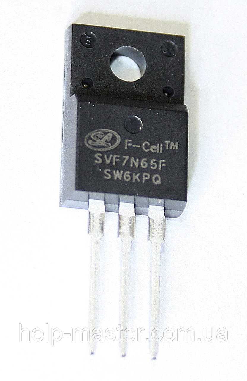 Транзистор SVF7N65F (TO-220F), фото 1