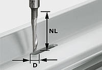 Фреза для обработки алюминиевых сплавов HS S8 D5/NL23 хвостовик 8 мм Festool 491036