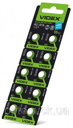 Батарейка Videx AG2 \ LR756