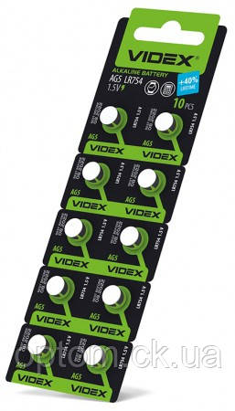 Батарейка Videx AG5 \ LR754