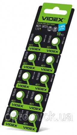 Батарейка Videx AG11 \ LR721