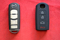Чохол силіконовий для смарт ключа Mazda