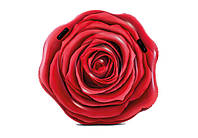 Надувной матрас Intex 58783 Красная роза, 137 х 132 см
