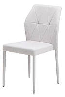 Стул М-24 ткань молочная, стул в стиле модерн, для дома и HoReCa Штабелируются по 4 шт