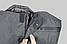 Напівкомбінезон Пілот зимовий для охорони, форменний одяг охоронця (осло чорне), фото 5