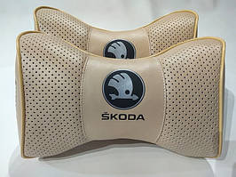 Підголовник (подушка) SKODA BEIGE