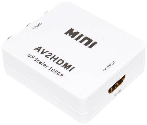 Конвертер AV на HDMI AV2HDMI 5028, зі звуком, фото 4