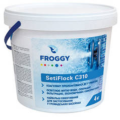 Коагулянт Froggy SetiFlock 4 кг (гранули)