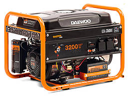 Бензиновий генератор Daewoo GDA-3500Е (3,2 кВт, електростартер)