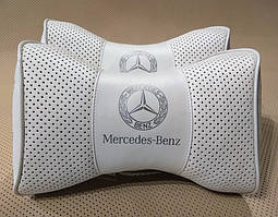 Підголовник (подушка) MERCEDES BENZ WHITE