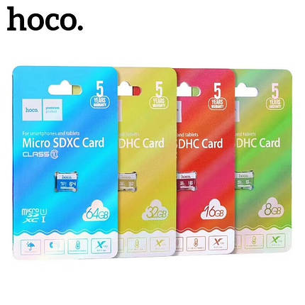 Карта памяти Hoco MicroSD Class 10 16GB, фото 2