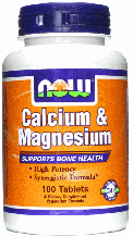 Кальцій і Магній Цитрат Now Foods Calcium & Magnesium 100 Tabs