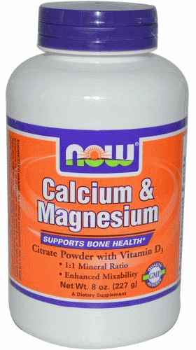 Кальцій і Магній Цитрат, Now Foods, Calcium&Magnesium, 227 г