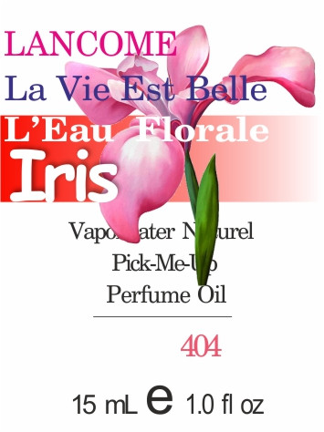Масло парфумерне (404) версія аромату Ланком La Vie Est Belle L'eau de Toilette Florale - 15 мл у роллоне