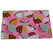 Підставка кухонна двостороння 44х28.5 см пластик рожевий CH-4260