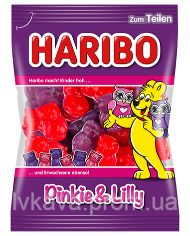 Желейные конфеты Haribo Pinkie & Lilly, 200 гр, фото 2