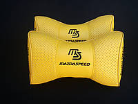 Подголовник (подушка) MAZDA SPEED YELLOW