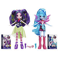 Дівчата Еквестрії My Little Pony Rainbow Rocks Арія Блейз і Соната Даск.Equestria Girls Aria Blaze Sonata Dusk