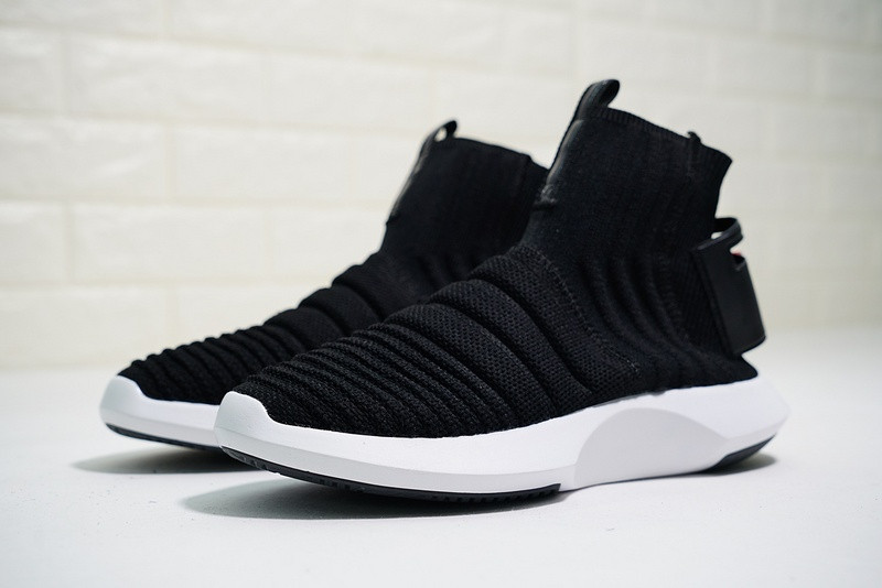 Чоловічі кросівки Адідас Crazy 1 ADV Sock Black, фото 1