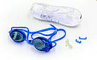 Окуляри для плавання з берушами Salto 807 (очки з берушами): полікарбонат, TPR, силікон, фото 2