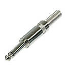 Штекер 6,35 мм моно "Yongsheng", корпус металевий