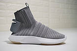Чоловічі кросівки Адідас Crazy 1 ADV Sock Grey, фото 3