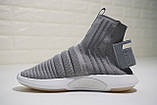 Чоловічі кросівки Адідас Crazy 1 ADV Sock Grey, фото 2