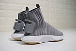 Чоловічі кросівки Адідас Crazy 1 ADV Sock Grey, фото 6