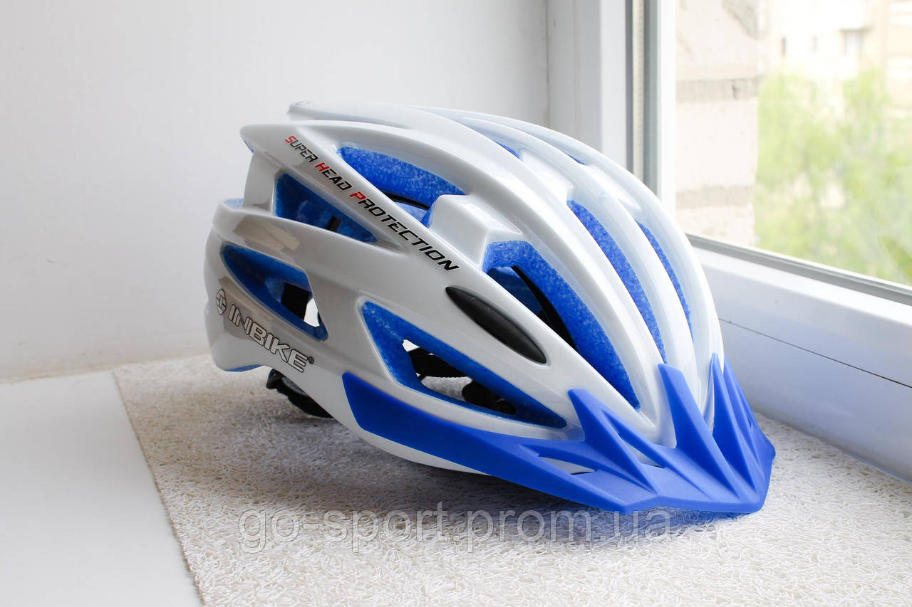 Велосипедний шолом Inbike білий