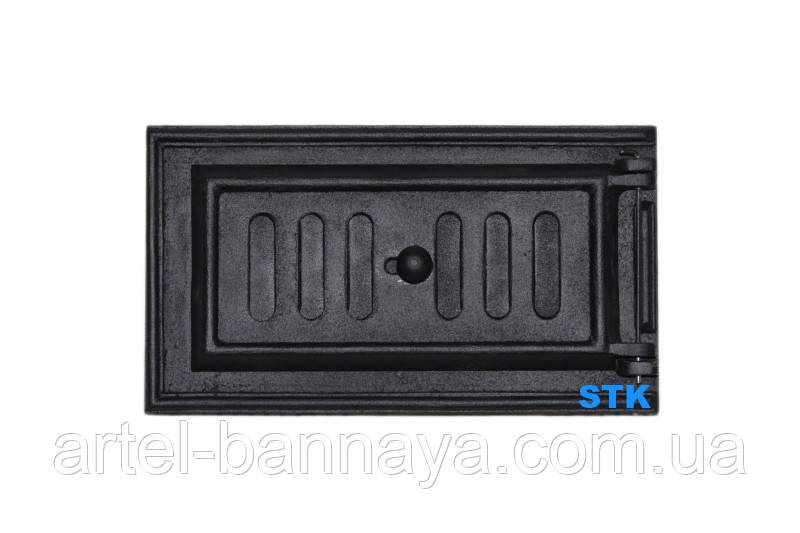 Дверцята для золи для печі, барбекю, каміна, фото 1