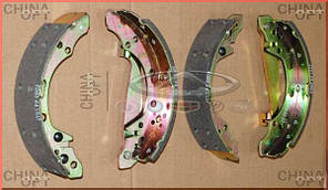 Колодки гальмівні задні барабанні, Geely CK1F [з 2011р.], A15-3502170, Original parts