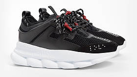 Жіночі кросівки Версаче Uomo Black